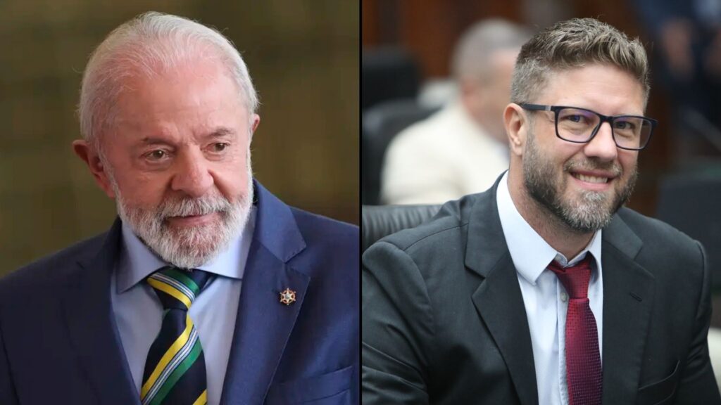 Lula e Requião Filho