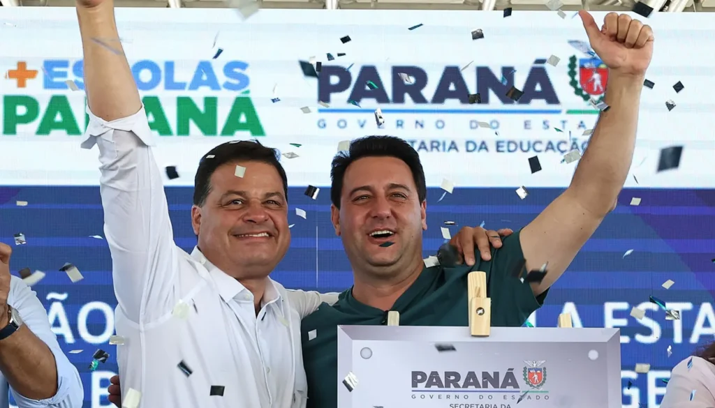 Sandro Alex e Ratinho Jr