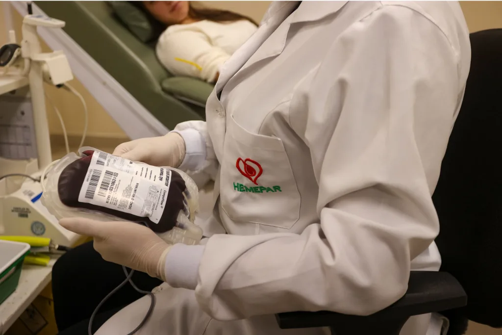Hemepar pede doacoes de sangue