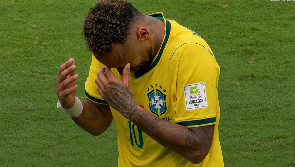Neymar chora