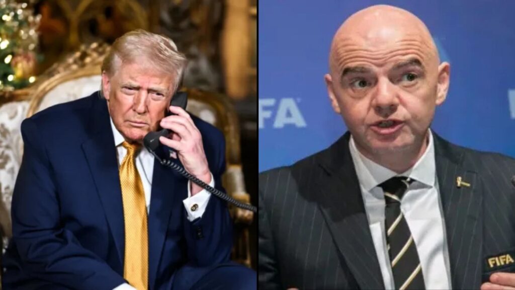 Trump e Infantino