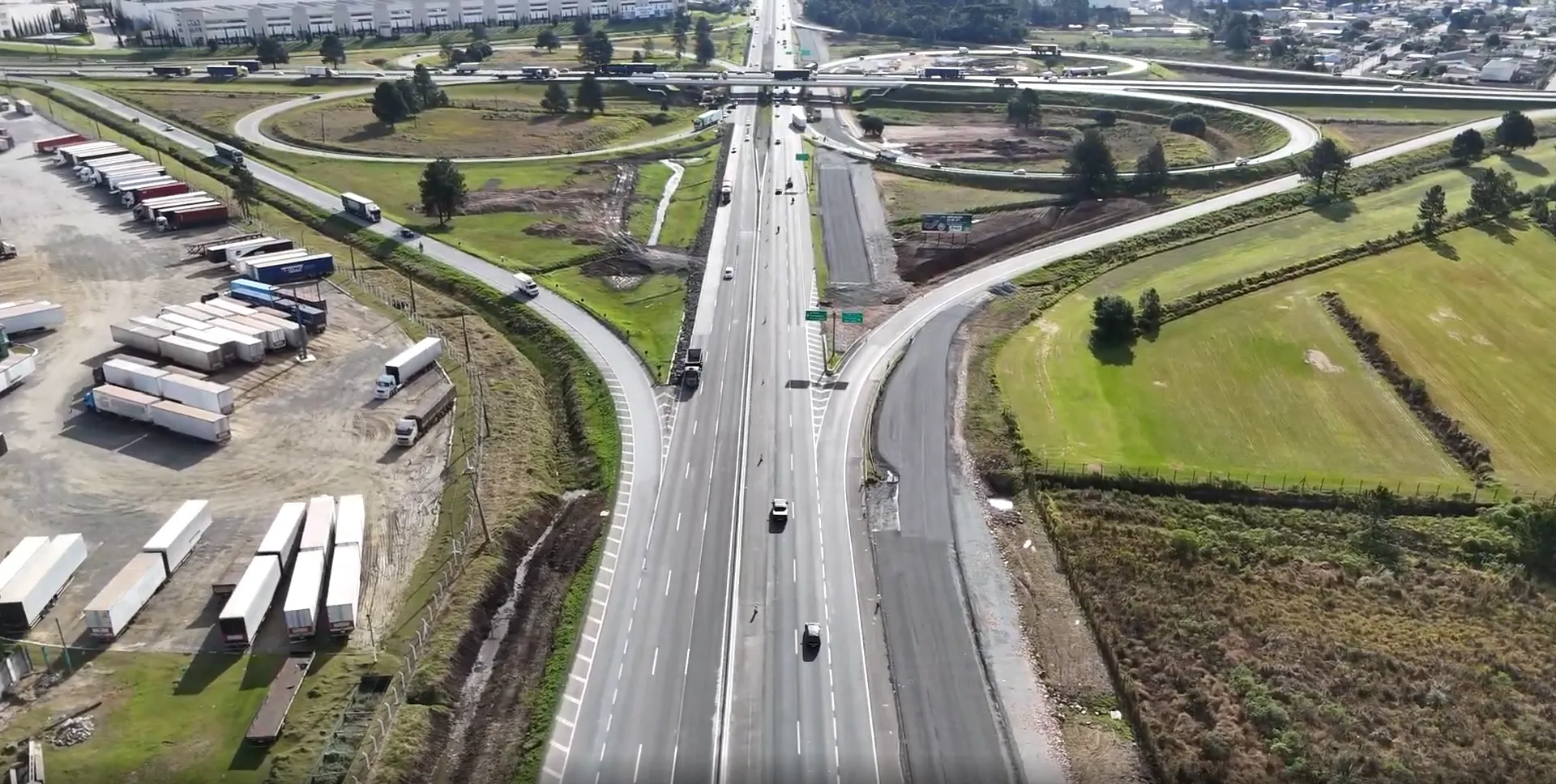 Obras de ampliação da BR-277