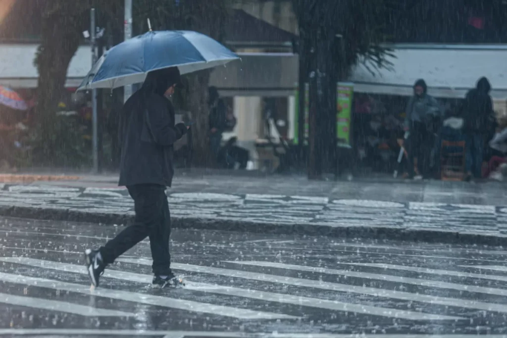 chuva na primavera