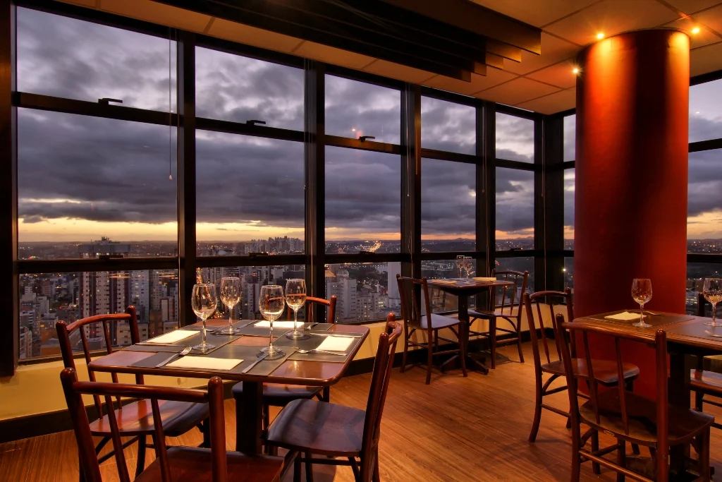 Interior do restaurante Terrazza 40